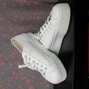 Superga platform sneakers EUC